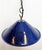 Industrial Blue Enamel Factory Pendant Lamp, 1950s For Sale - Image 6 of 15