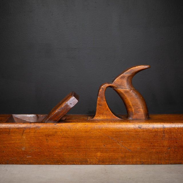 ABOUT Antique wooden carpentry plane used to make trim and moldings. Shown with life size hand mold for scale. CREATOR...