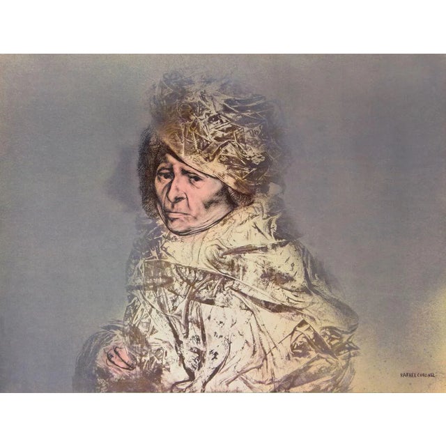 Rafael Coronel "Portrait VIII" Offset Lithograph For Sale