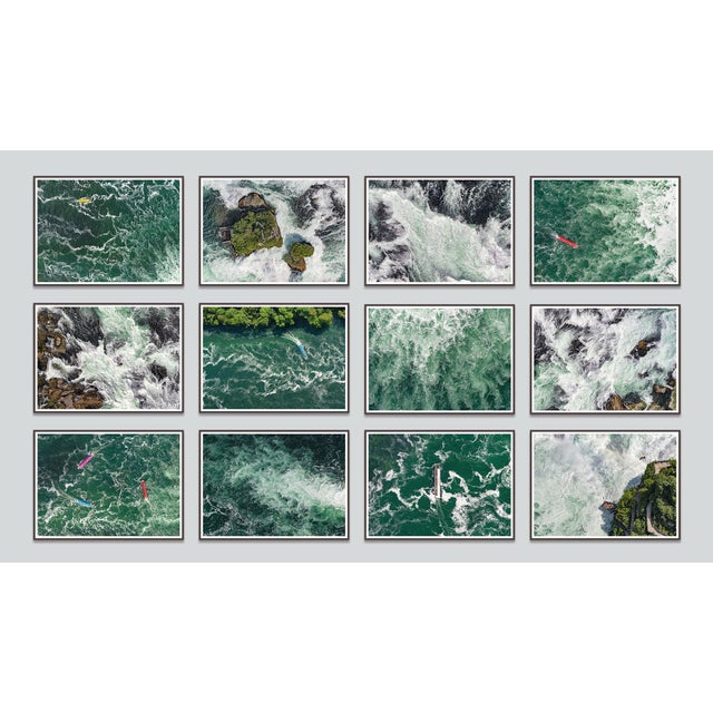 Edition Aerial Views Bernhard Lang Set of 12 Limitd Edition Fine Art Prints Each piece has a size of 15 x 20 inch + 1 inch...