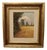 Italian Artist, Landscape, Oil Painting on Cardboard, Framed For Sale