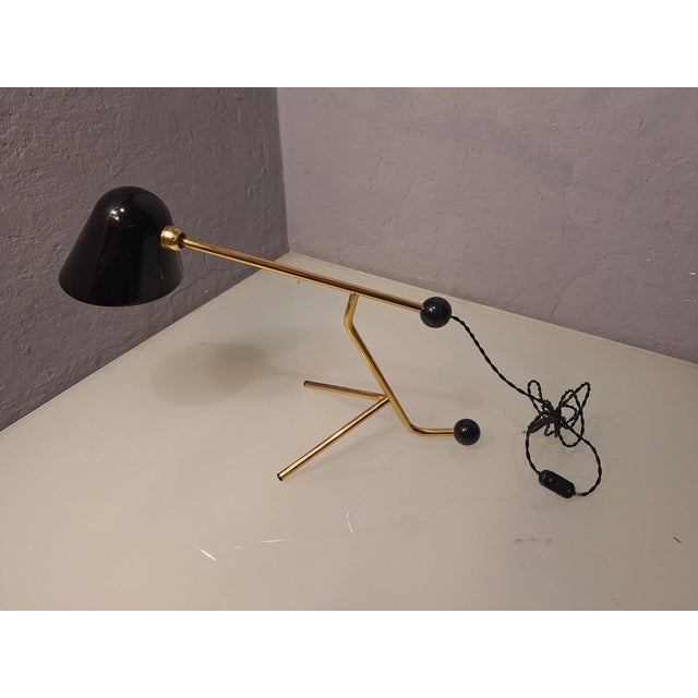 Mid-Century Modern Table Lamp by Giulia and Guido Guarnieri for Tato For Sale - Image 3 of 18