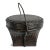 Asian Vintage Akha Thai Basket W/Lid For Sale - Image 3 of 6