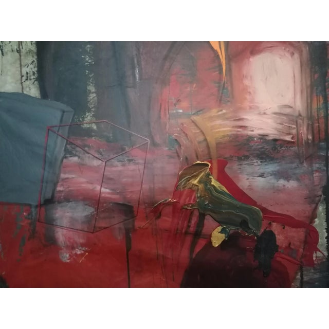 Stefano Mazzolini, Bettle, 2023, Acrylic & Oil on Canvas For Sale - Image 3 of 13