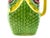 Vintage Japanese Majolica Style Strawberry Pitcher With Basketweave Base For Sale - Image 9 of 12
