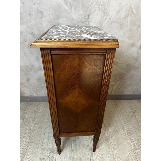 Walnut Chest of Drawers, 1920s For Sale - Image 6 of 15