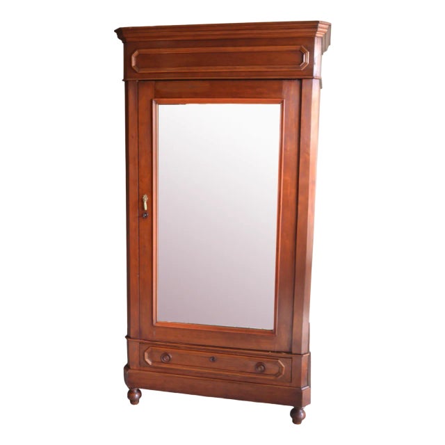 Mahogany Mirror Cabinet, 1880s For Sale