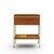 Paul McCobb Paul McCobb Model 8714 Mid Century Mahogany, Brass and Cane Nightstands - Pair For Sale - Image 4 of 13