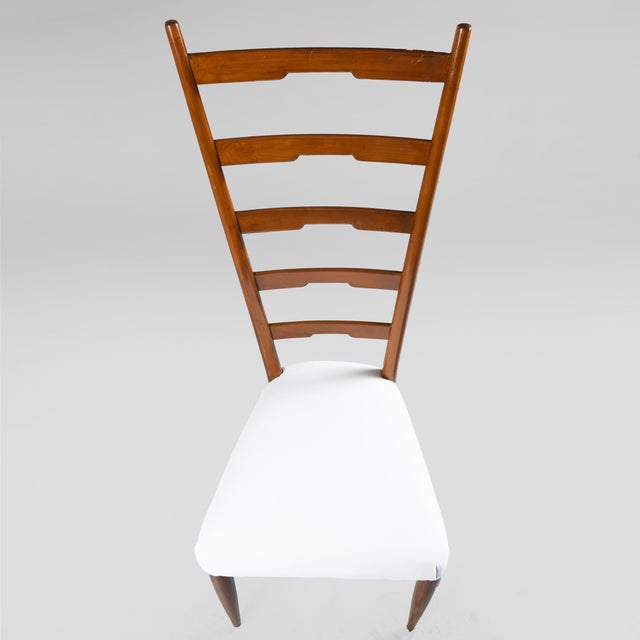 Wood Vintage Chairs from Gio Ponti, 1940s, Set of 4 For Sale - Image 7 of 13