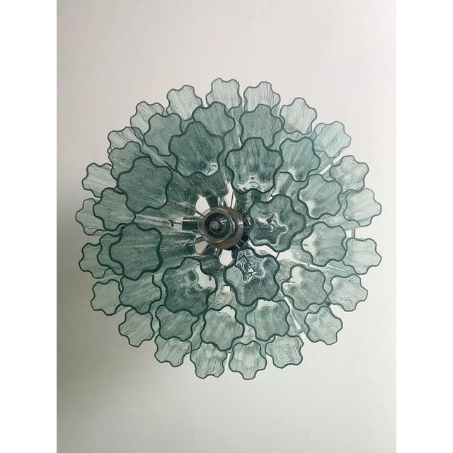 Early 21st Century Sputnik Green Chandelier in Murano Glass from Simoeng For Sale - Image 5 of 12