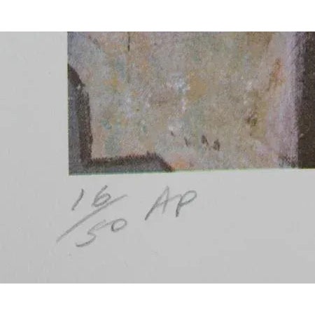 American Jack & Mami on the Road, Susan Gardner Lithograph For Sale - Image 3 of 3