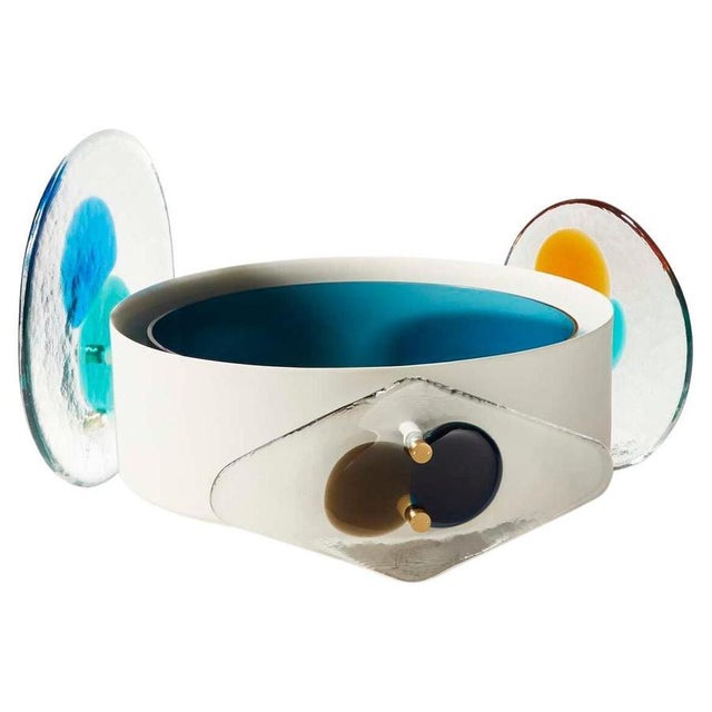 Wood Colourdisc Vase by Bethan Laura for Flowers for Cassina For Sale - Image 18 of 18