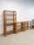 Contemporary Vintage Modular Pine 4-Piece Shelf Unit Rustic Stackable Bookcase Organic Modern For Sale - Image 3 of 10