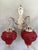 1980 French Louis XVI Silver Bronze Wall Lamps/ Sconces - Pair 2 PCS For Sale - Image 6 of 12