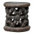 Vintage Hand Carved Bambileke Low Stool For Sale