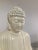Ivory Patina Buddha Statue For Sale - Image 11 of 12