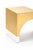 Arch Bedside Table in Brass and White Lacquer by Christophe Perichon For Sale - Image 4 of 7