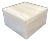Italian White Volterra Alabaster Swivel Top Accessories Box by Ducceschi For Sale