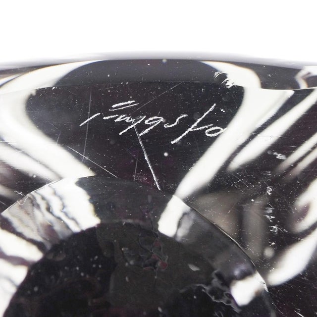 Moulded Glass Table Lamps by Paul Kedelv for Flygsfors, 1950s, Set of 2 For Sale - Image 10 of 12