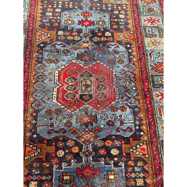 Mid-Century Hamadan Rug, 1960s For Sale - Image 6 of 18