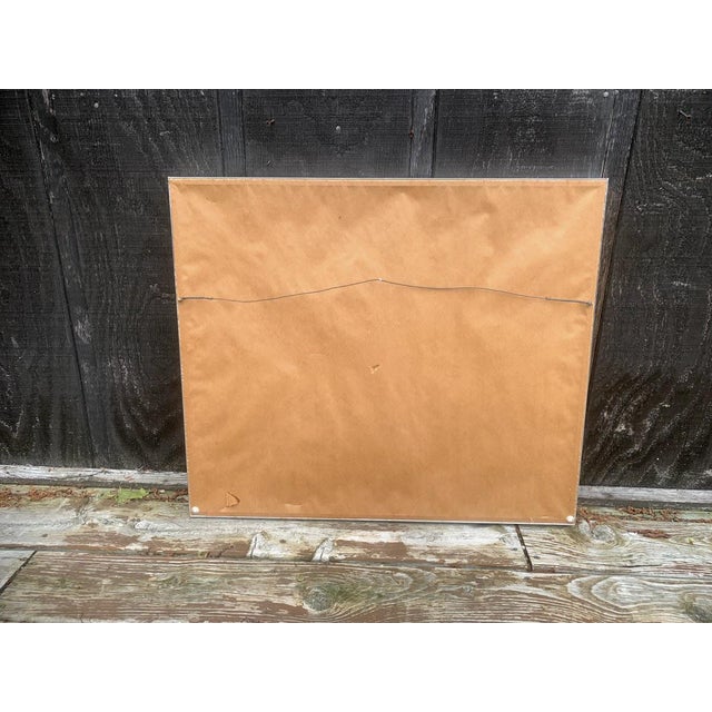 Stanley Dudek Signed Original Watercolor - Marina View For Sale - Image 9 of 10