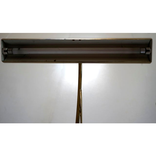 1960s Vintage 1960s Treble Clef Piano Light For Sale - Image 5 of 13