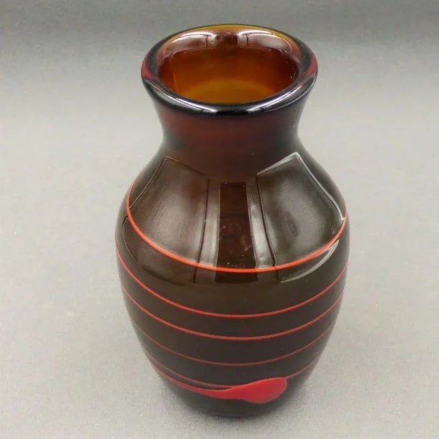 Mouth Blown Vase by Jindra Beránek, 1970s For Sale - Image 4 of 7