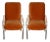 Leon Frost Signed Lucite Armchairs - a Pair For Sale