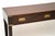 Brown Antique Military Campaign Console Table, 1930s For Sale - Image 8 of 11