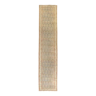 Early 20th Century Zabihi Collection Persian Malayer Paisley Wide Long Runner - 3'5" x 16'7" For Sale
