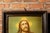 c. 1920s-1940s; (likely) Catholic Art and Book Co. - St. Louis, MO Framed chromolithograph of the Sacred Heart of Jesus. A...