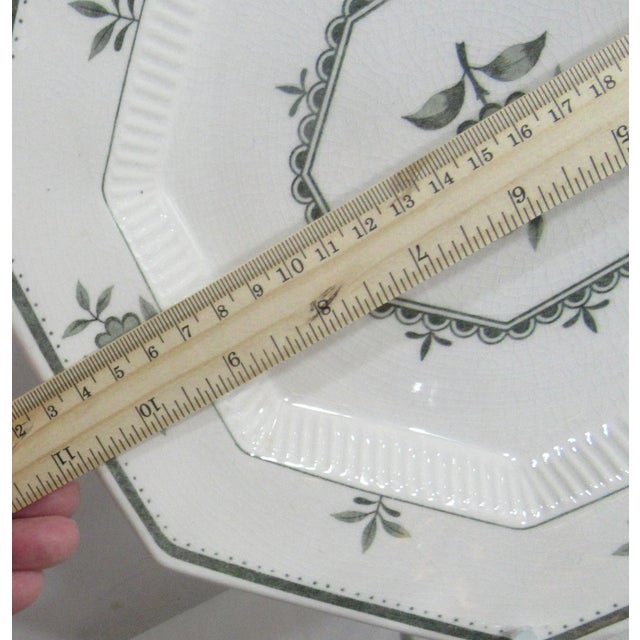 Mid-Century Modern Independence Ironstone From Japan 8 Plates 1776 For Sale - Image 3 of 10