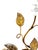 Maison Baguès Style Sconces Pair Antique French Gilt Brass Crystal Floral Decor For Sale In San Francisco - Image 6 of 13
