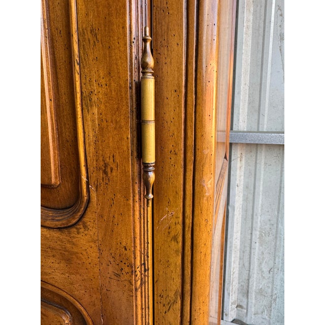 Brown Henredon Late 20th Century French Media Armoire For Sale - Image 8 of 10