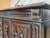 Wood Antique Dutch Hand Carved Renaissance Raised Cabinet, 1890 For Sale - Image 7 of 12