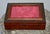 Vintage Mahogany Musical Jewelry Box /Velvet Interior For Sale - Image 4 of 12