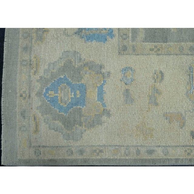 Turkish Oushak Rug 5'10" x 9' #18616 For Sale - Image 4 of 8