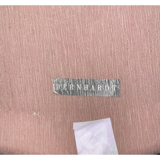 1970s Bernhardt French Provincial Carved Bergère Armchair For Sale - Image 12 of 13