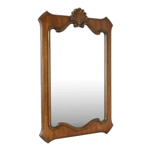 Heritage 'Grand Tour' Carved Walnut Wall Mirror
