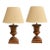 Pair of Paul Ferrante Italian Urn Form Table Lamps For Sale