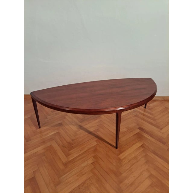 Wood Teak Coffee Table by Johannes Andersen for CFC Silkeborg, 1960s For Sale - Image 7 of 10