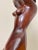 Mid Century Modern Carved Figure Sculpture | in the Style of F. Simeon For Sale - Image 10 of 12