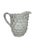 Mid 20th Century Art Deco Fostoria American Pattern Cube Glass Pitcher For Sale In Indianapolis - Image 6 of 14