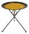 Vintage Folding Metal Table in the style of Christian Dior, 1970s For Sale