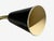 Upsala Armaturfabrik, Adjustable Wall Sconce, Black Metal, Brass, Sweden, 1960s For Sale - Image 10 of 13