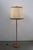 Floor Lamp in Leather, Parchment and Brass by Charlotte Waver, 1960s-1970s For Sale - Image 10 of 13