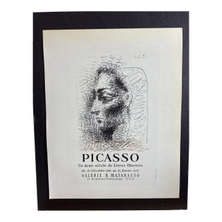 1959 Fernand Mourlot Picasso Lithograph "Un Demi-Siecle De Livres Illustres" For Sale