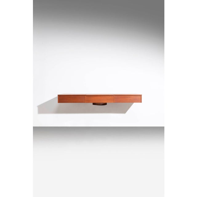 Shelf - Hanging dressing table with retractable mirror, made in Italy in the 1960s