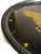 Antique American Black & Gold Tole Tray With Federal Eagle Motif, Early 20th Century For Sale - Image 9 of 11