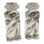 Baccarat Bambou Tors Crystal Candlesticks (Pair) For Sale